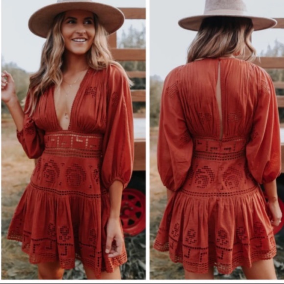 SOLD Free People Tea Time Mini Dress - Picture 4 of 12